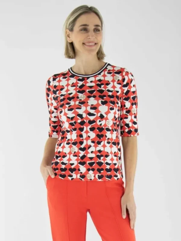 Marc Cain shirts YS 48.38 J07 Red