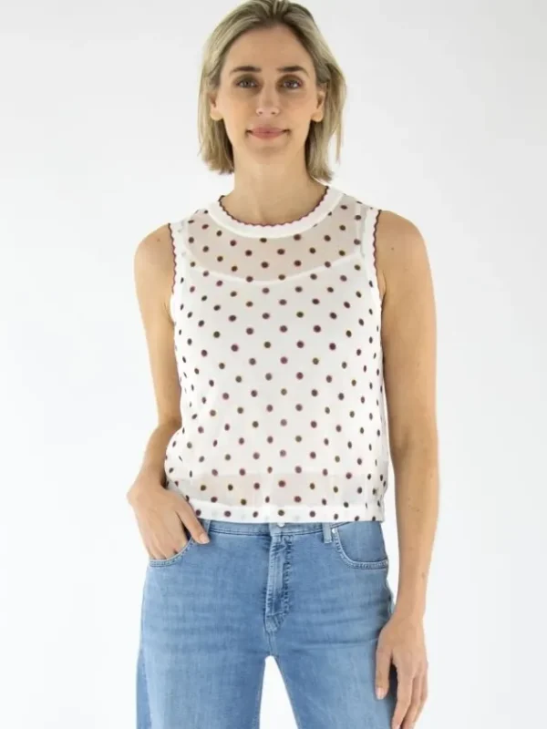 Marc Cain tops YC 61.01 M24 Cream White