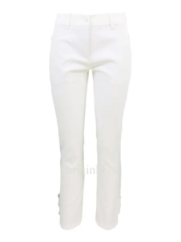 Marc Cain trousers QS8103 W04 Cream White