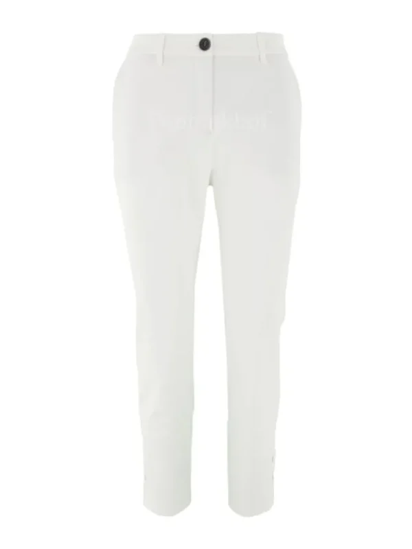 Marc Cain trousers SS 81.05 W08 Cream White