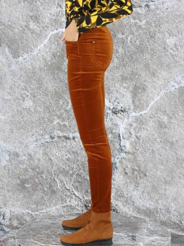 Marc Cain trousers TC 82.18 W48 Cognac