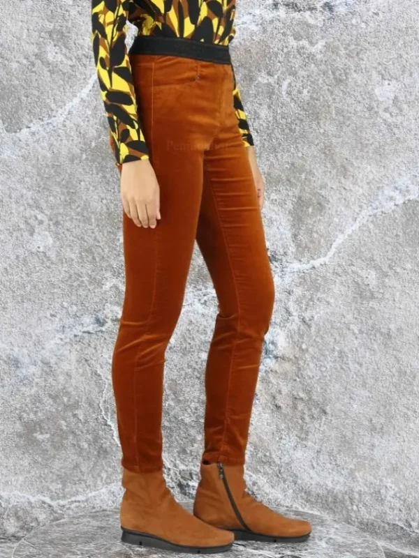 Marc Cain trousers TC 82.18 W48 Cognac
