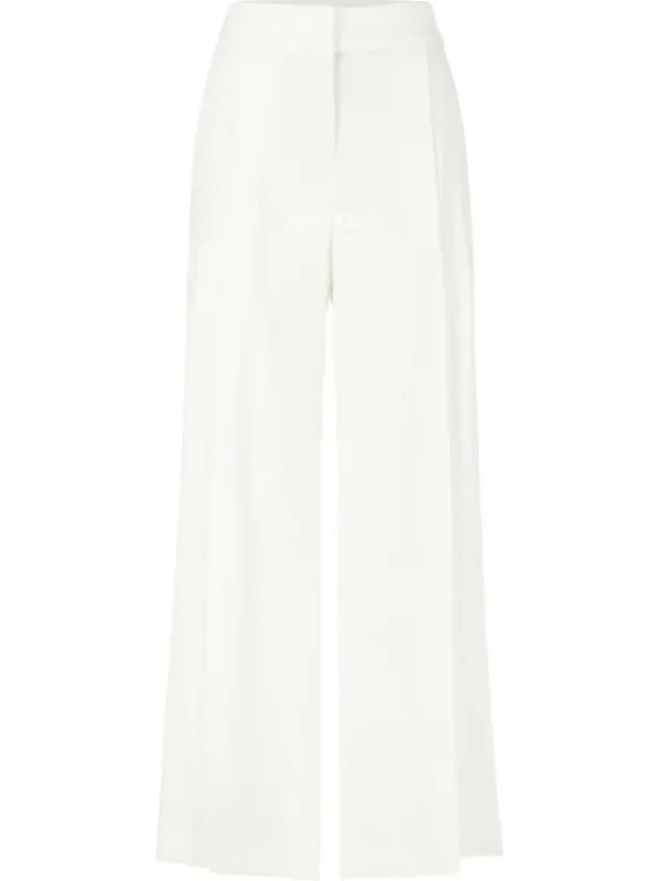 Marc Cain trousers UC 81.42 W47 Cream White