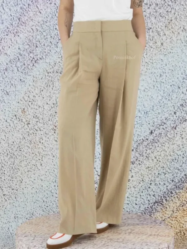 Marc Cain trousers UC 81.42 W47 Beige