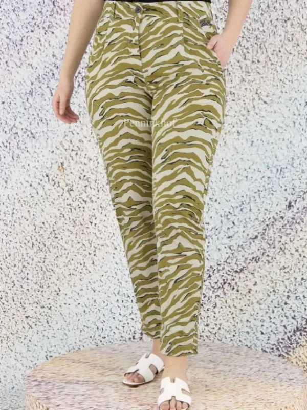 Marc Cain trousers US 81.09 W45 Green