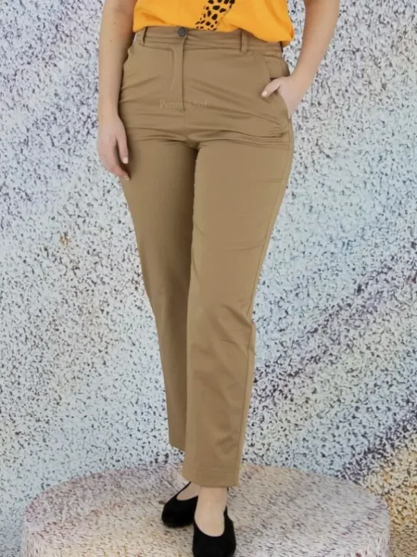 Marc Cain trousers US 81.25 W38 Taupe