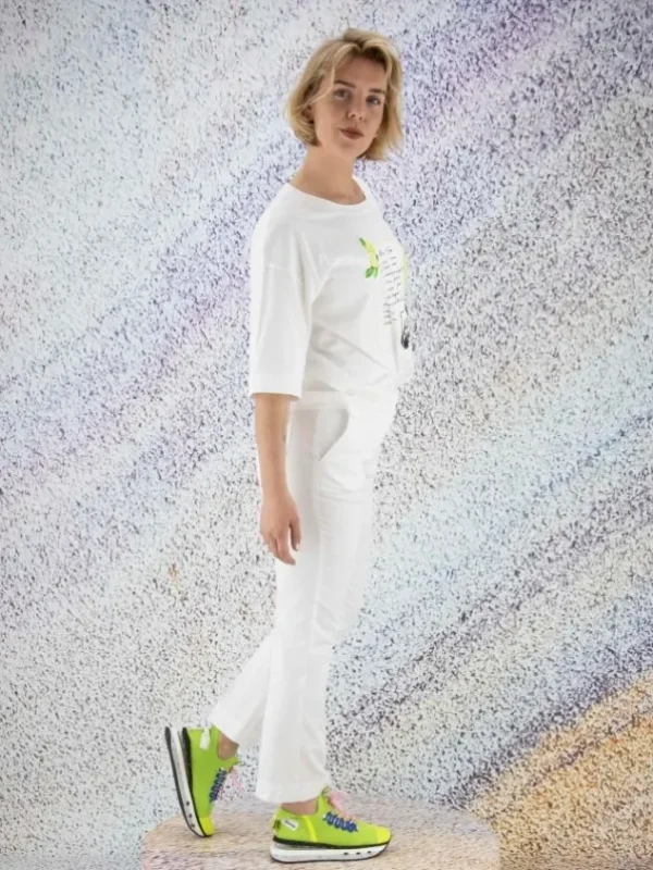 Marc Cain trousers US 81.43 W62 White