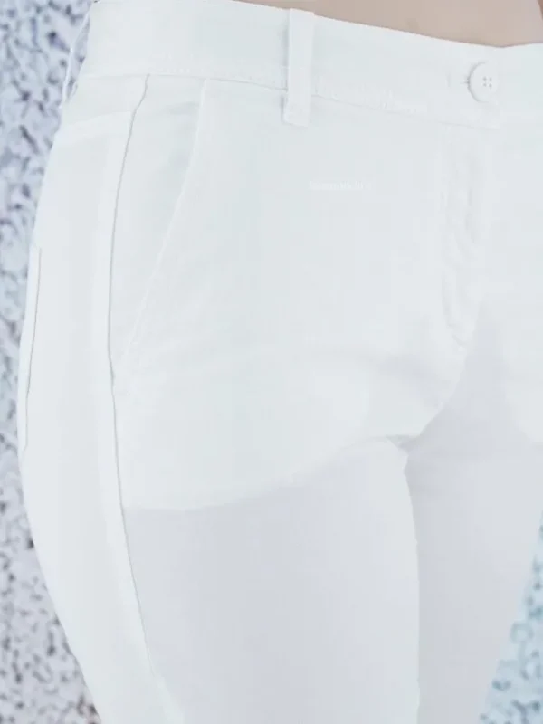 Marc Cain trousers US 81.43 W62 White