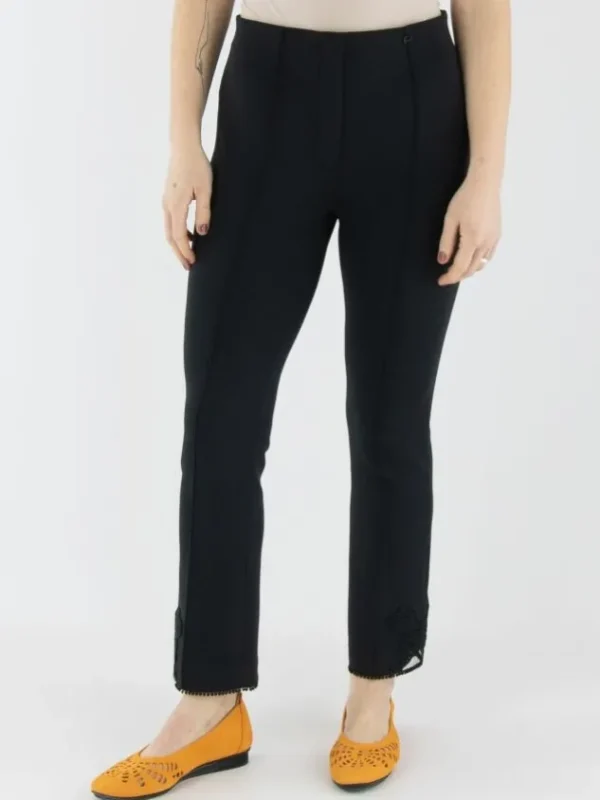 Marc Cain trousers YC 81.34 J23 Black