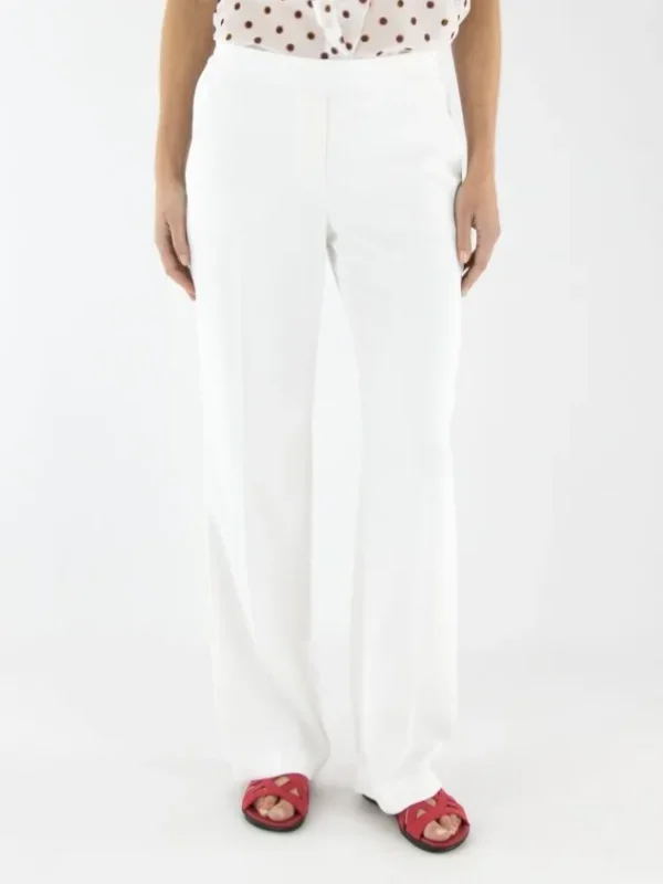 Marc Cain trousers YC 81.15 W56 Cream White