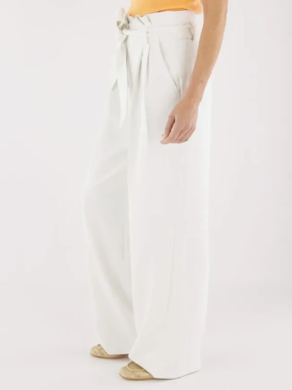 Marc Cain trousers YC 81.24 W03 Cream White