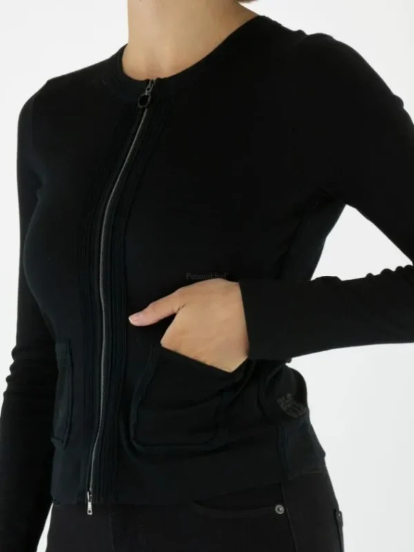 Marc Cain vests ++ 31.12 J55 Black
