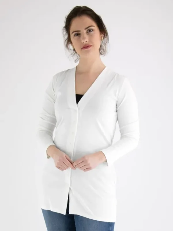 Marc Cain vests +E31.10 J50 White