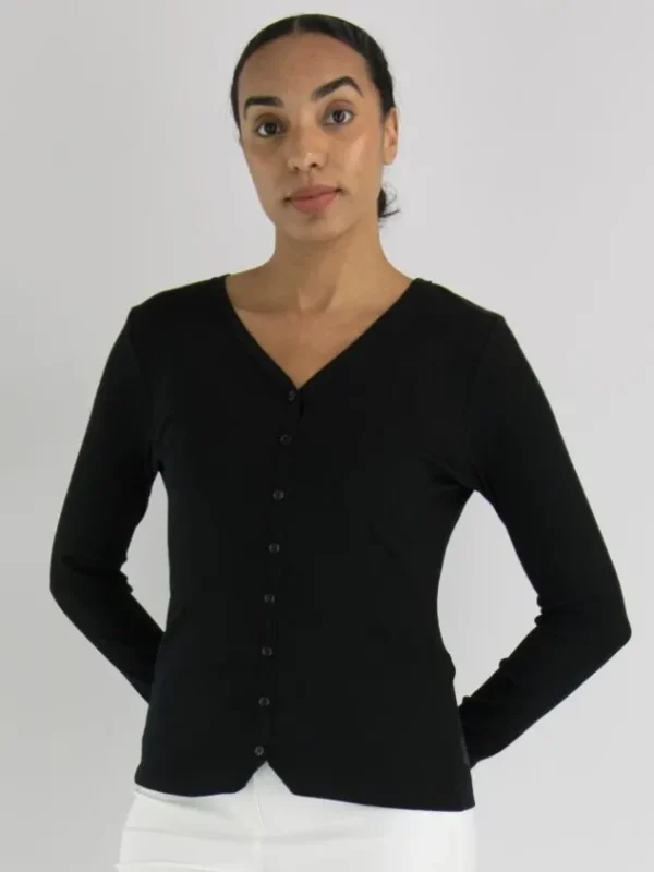 Marc Cain vests WS 48.13 J55 Black
