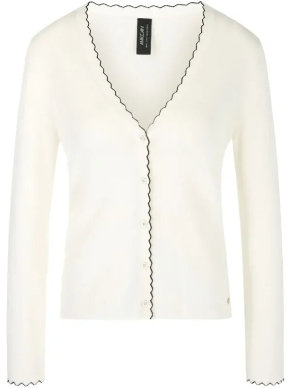 Marc Cain vests YC 39.10 M77 Cream White