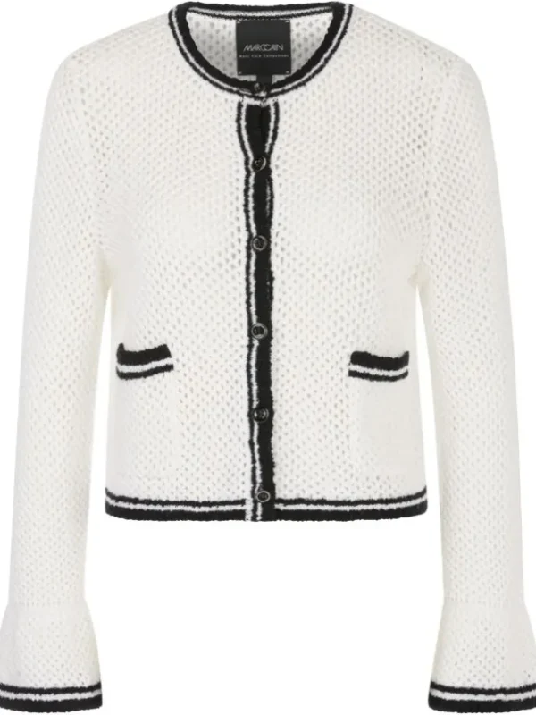 Marc Cain vests YC 39.09 M32 Cream White