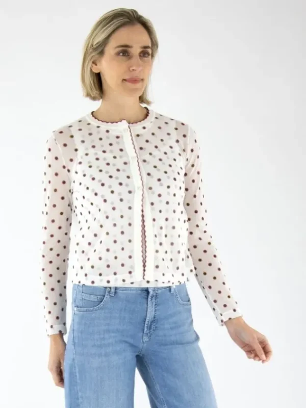 Marc Cain vests YC 39.07 M24 Cream White