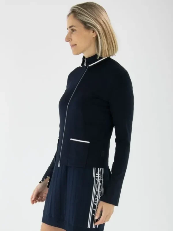 Marc Cain vests YS 31.12 J55 Blue