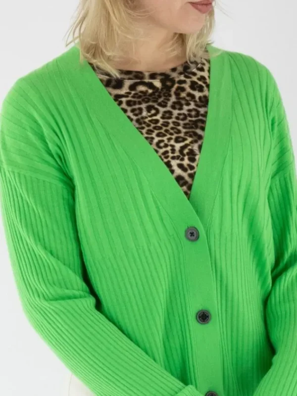 Marc Cain vests YS 39.06 M80 Green