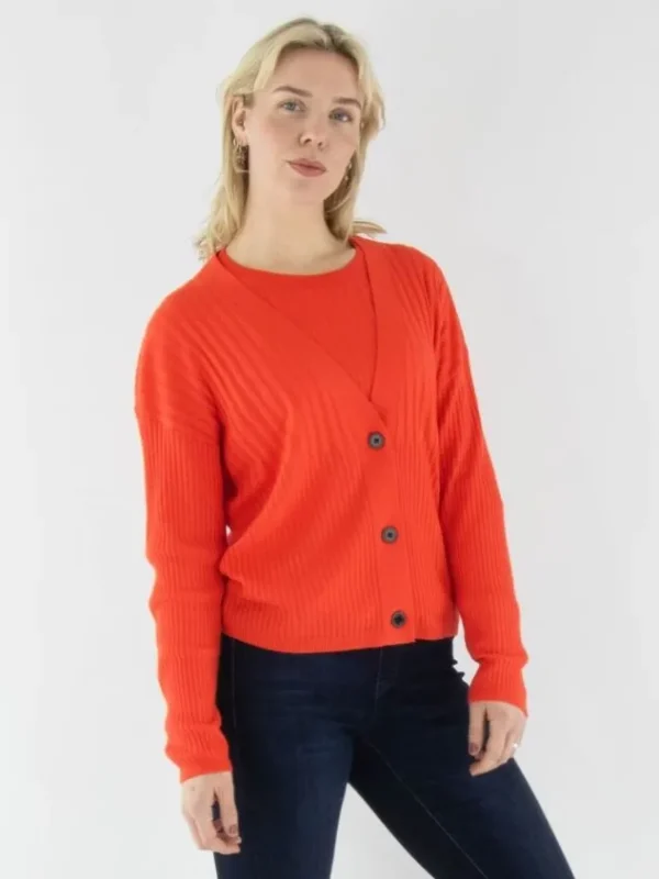 Marc Cain vests YS 39.06 M80 Red