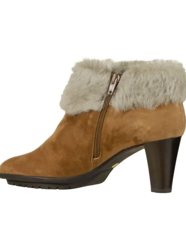 Mauro Teci ankle boots 69702 Cognac