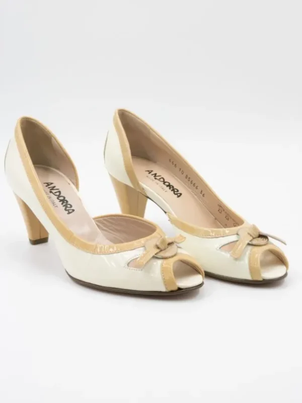 Mauro Teci pumps 85149A666 Cream White