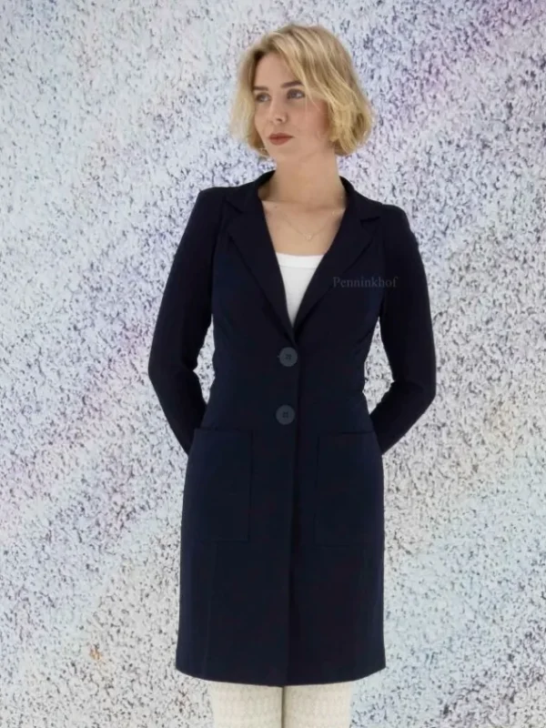 ML Collections blazers 16304 Blue
