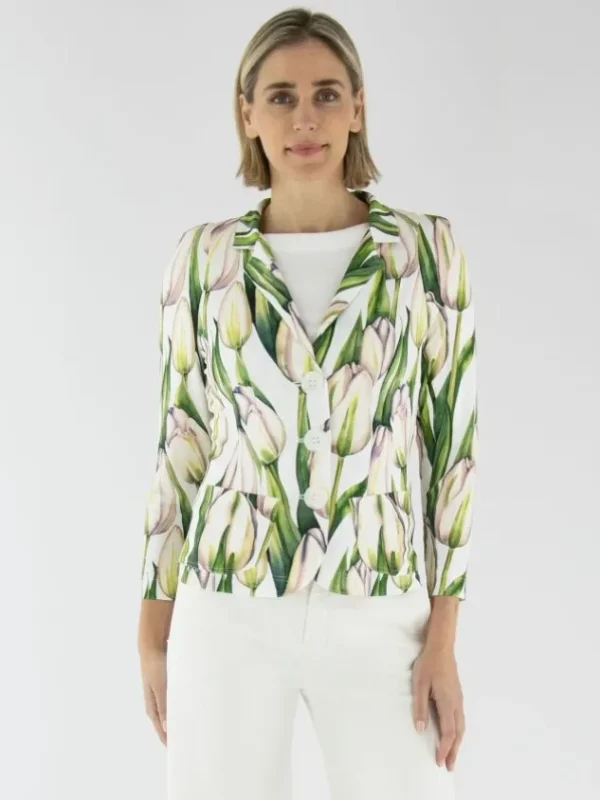 ML Collections blazers 50710 Cream White