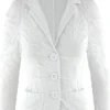 ML Collections blazers 50735 White