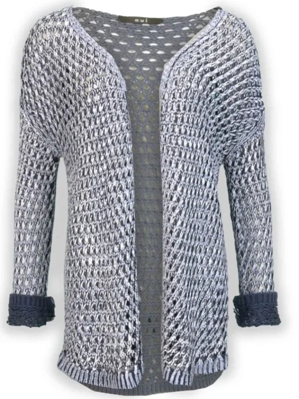 Oui vests 47012 Blue