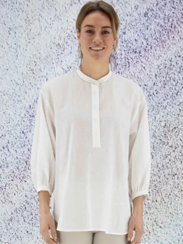 Peserico blouses S06203 02881 Cream White
