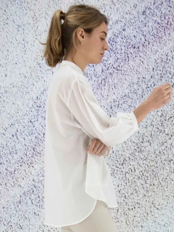 Peserico blouses S06203 02881 Cream White