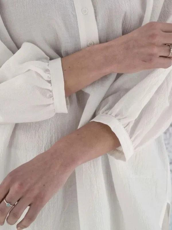 Peserico blouses S06203 02881 Cream White