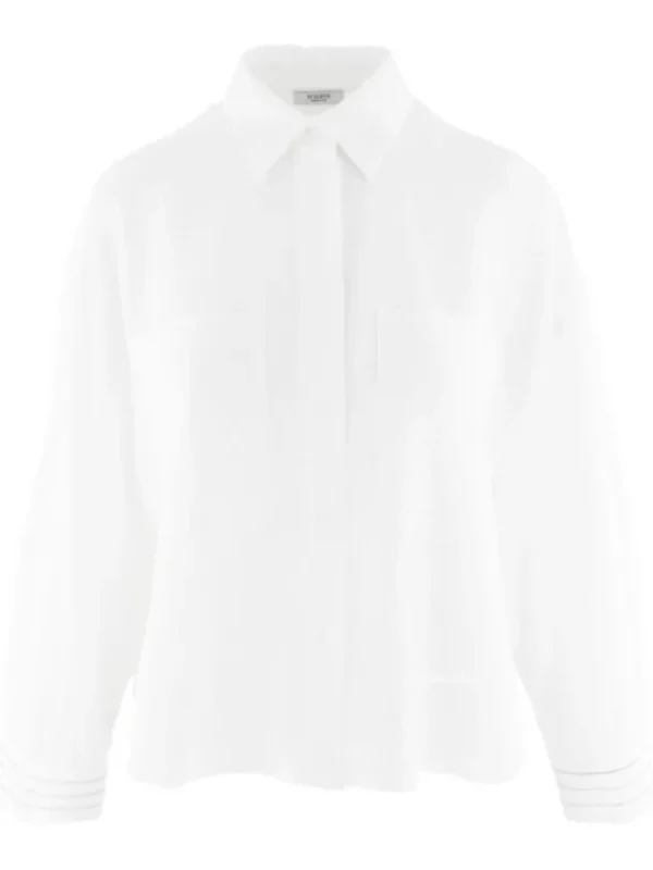 Peserico blouses S06204 02881 White