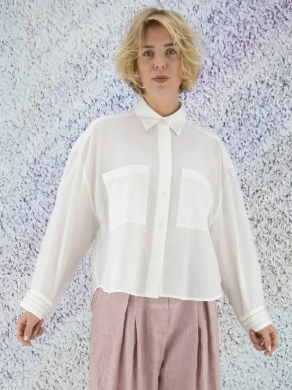 Peserico blouses S06204 02881 White