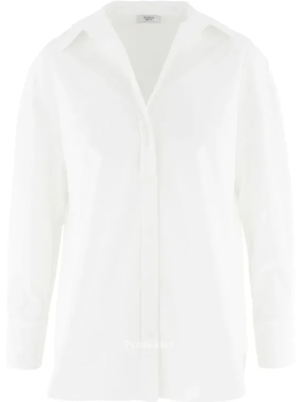 Peserico blouses S06807D-OO659 White