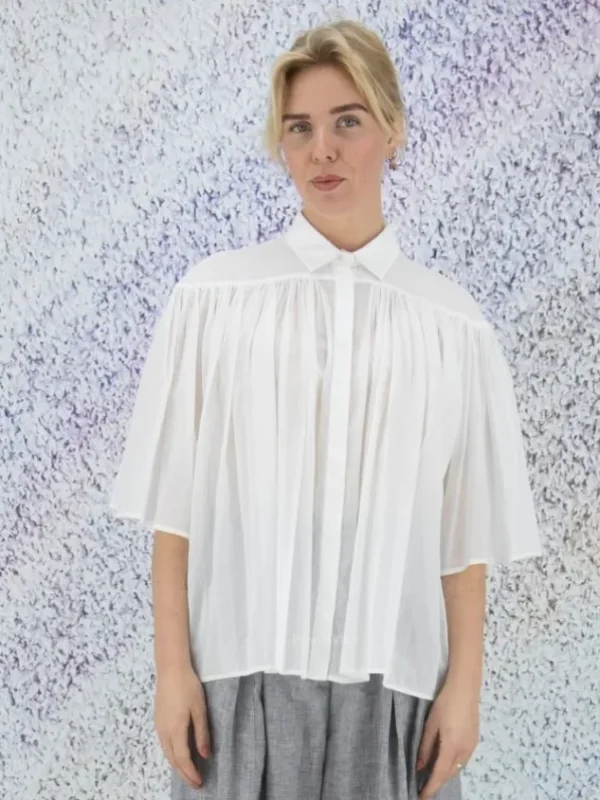 Peserico blouses S016197L1 00481 White