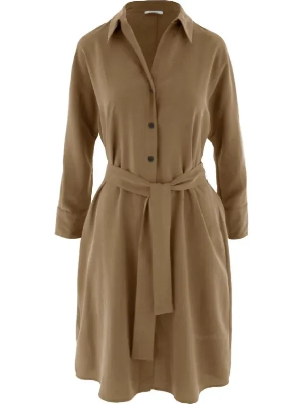 Peserico dresses S02108A 01504 Camel