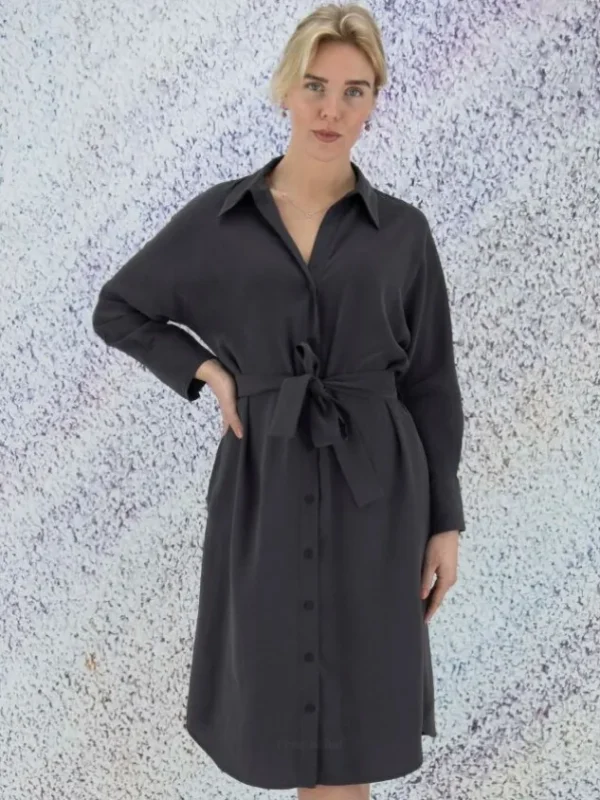 Peserico dresses S02108A 01504 Grey