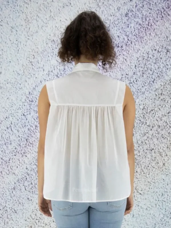 Peserico tops S08253L1 00481 White
