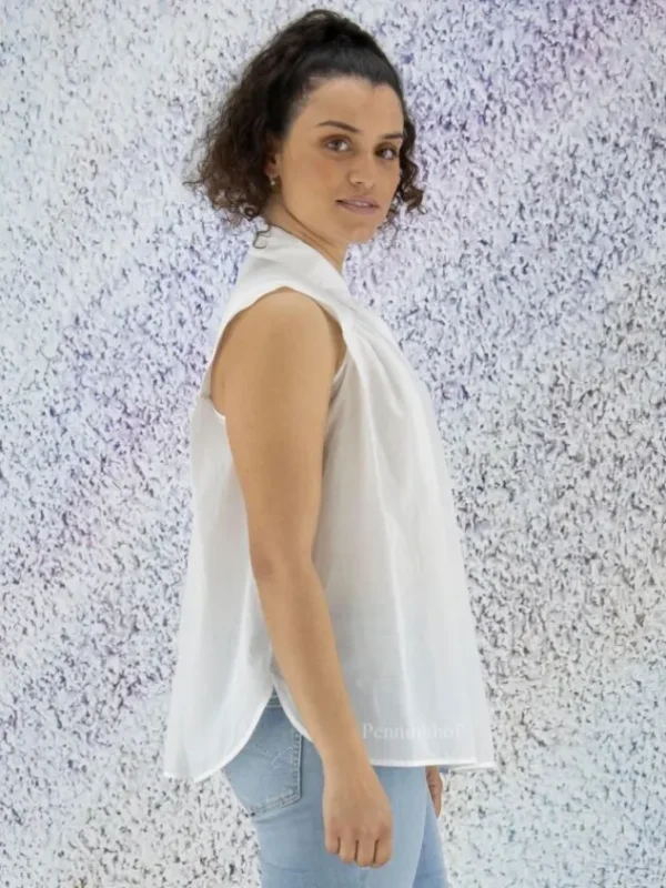 Peserico tops S08253L1 00481 White
