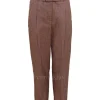 Peserico trousers P04601L10A-02482 Brown