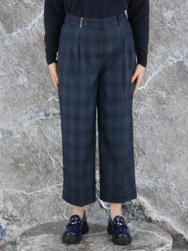 Peserico trousers P04603-O8326 Blue