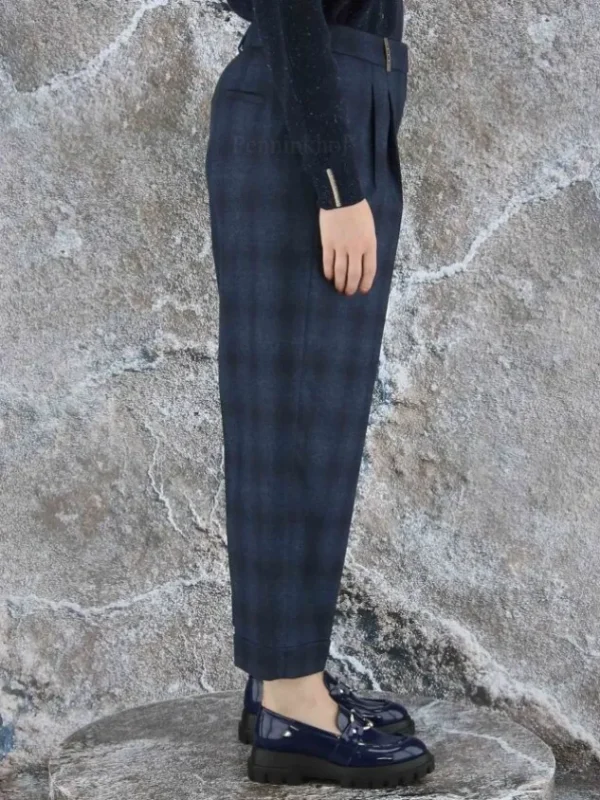 Peserico trousers P04603-O8326 Blue