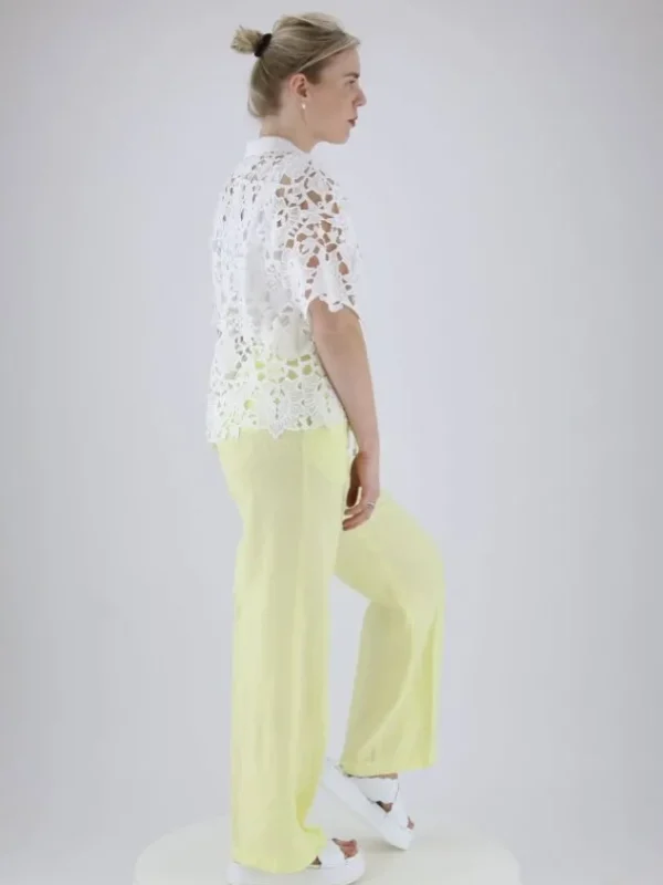 Peserico trousers P04164T0 01617 Yellow