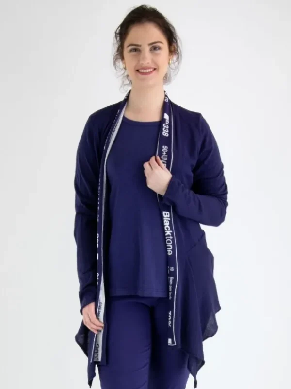 Rundholz vests 3387104 Blue