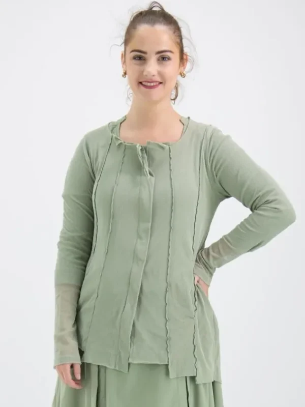 Rundholz vests 3341114 Green