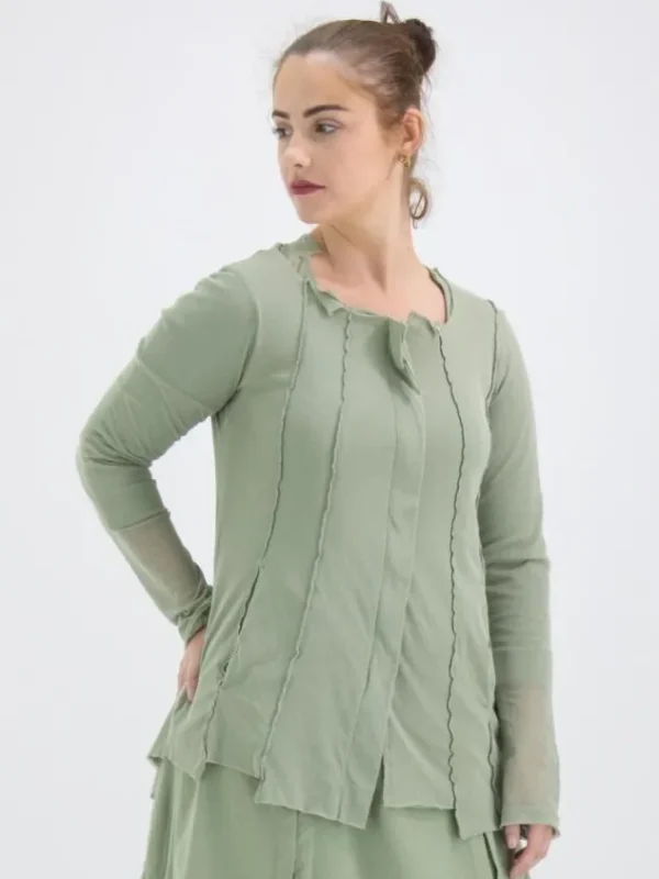 Rundholz vests 3341114 Green