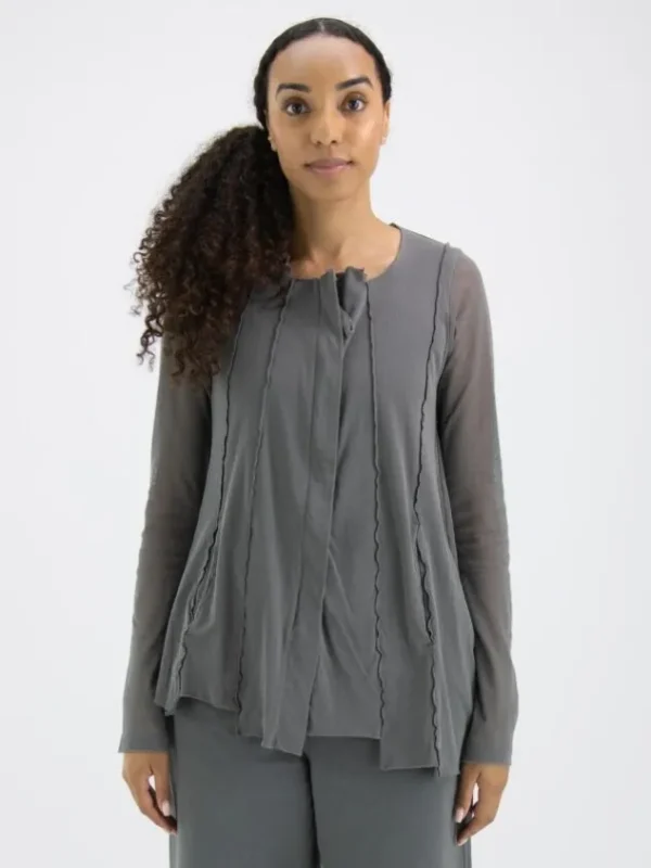 Rundholz vests 3341114 Grey