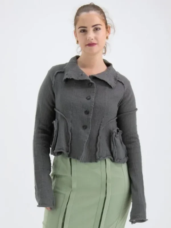 Rundholz vests 3897106 Grey